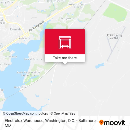 Electrolux Warehouse map