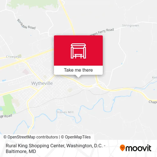 Rural King Shopping Center map