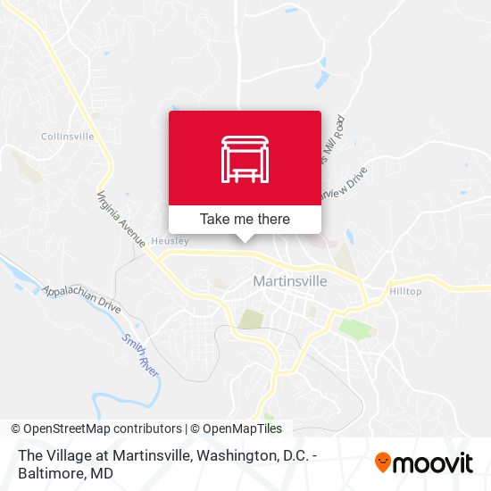 Mapa de The Village at Martinsville