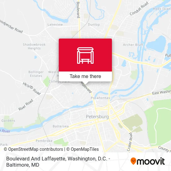 Boulevard And Laffayette map