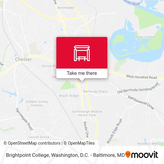 Brightpoint College map