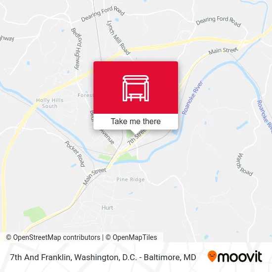 7th And Franklin map