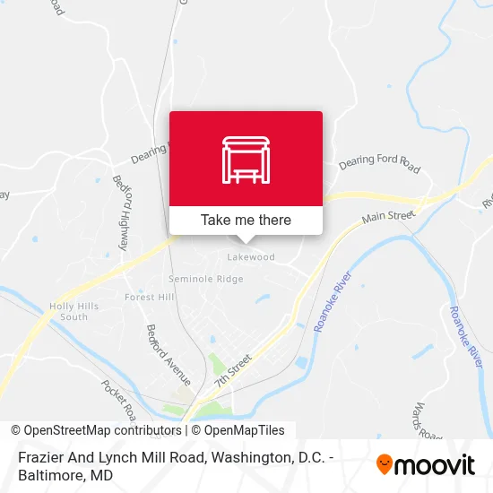 Frazier And Lynch Mill Road map