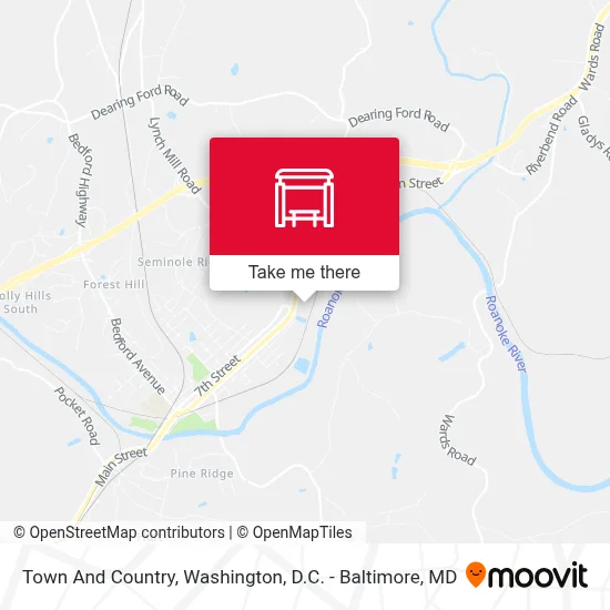 Town And Country map