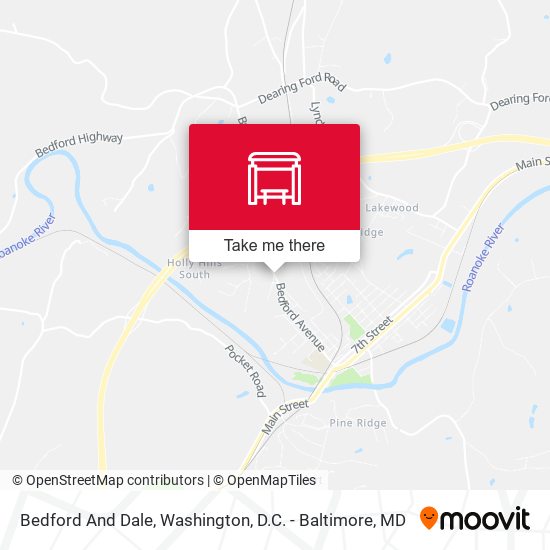 Mapa de Bedford And Dale