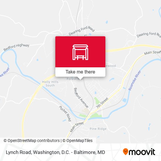 Lynch Road map