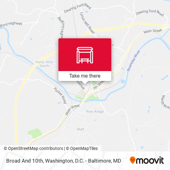 Broad And 10th map
