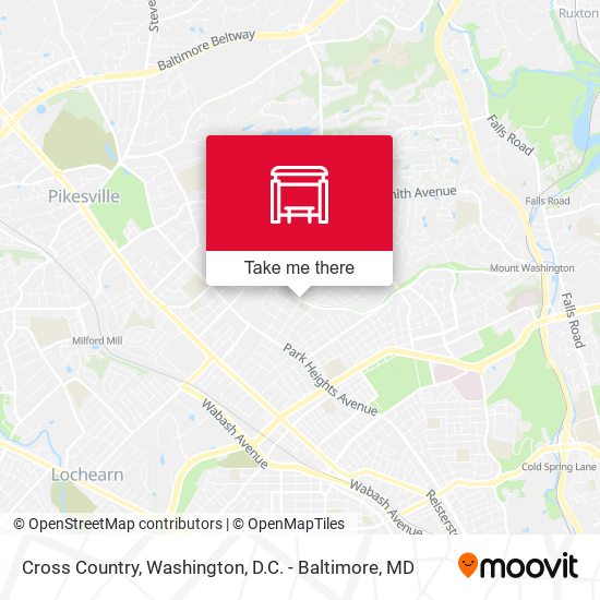 Cross Country map