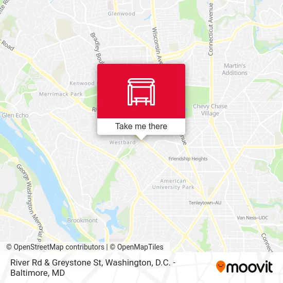 River Rd & Greystone St map