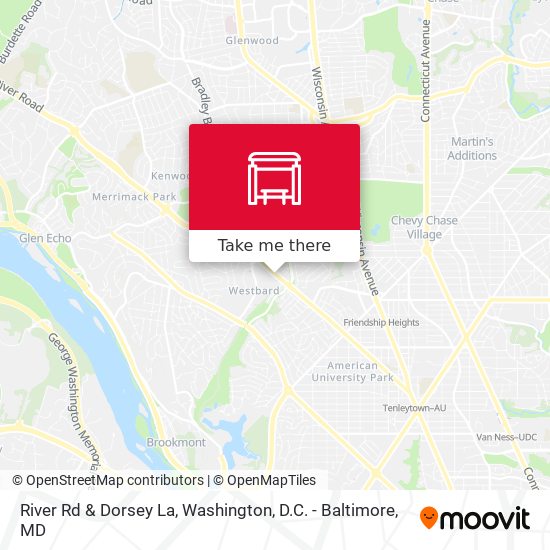 Mapa de River Rd & Dorsey La