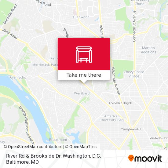 Mapa de River Rd & Brookside Dr