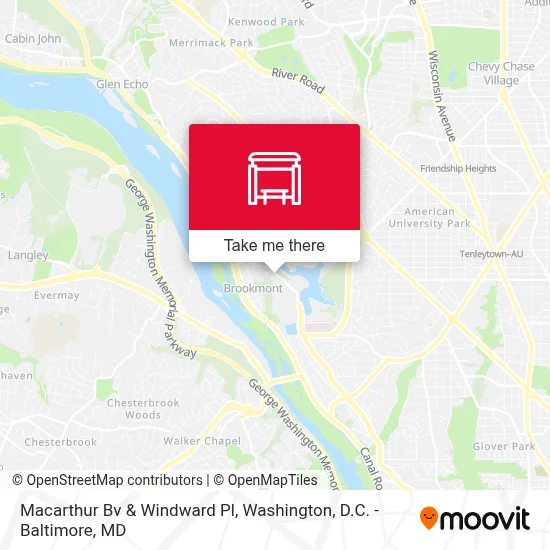 Macarthur Bv & Windward Pl map