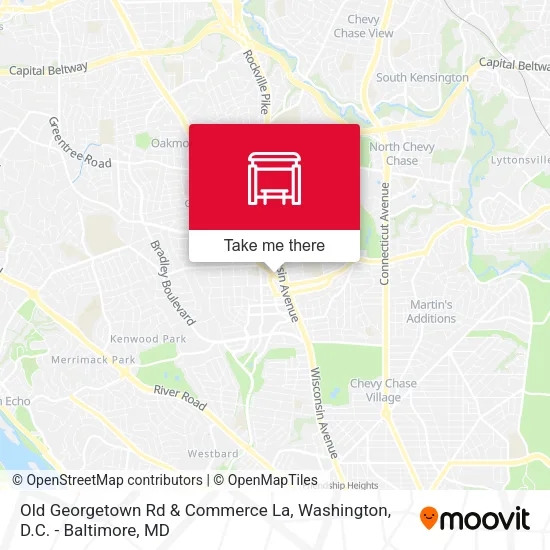 Mapa de Old Georgetown Rd & Commerce La
