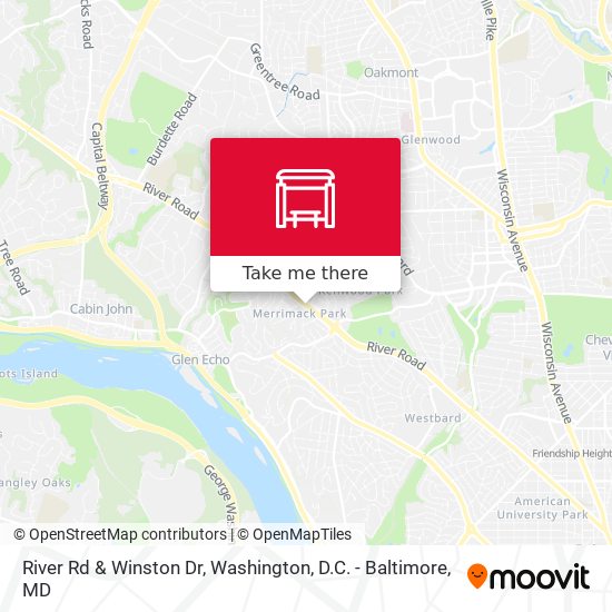 Mapa de River Rd & Winston Dr