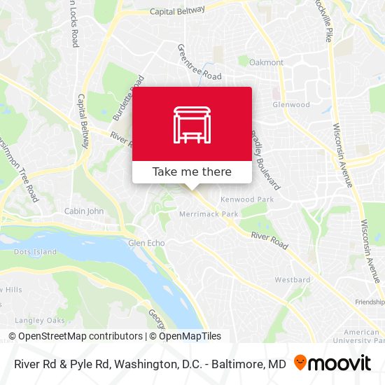 River Rd & Pyle Rd map