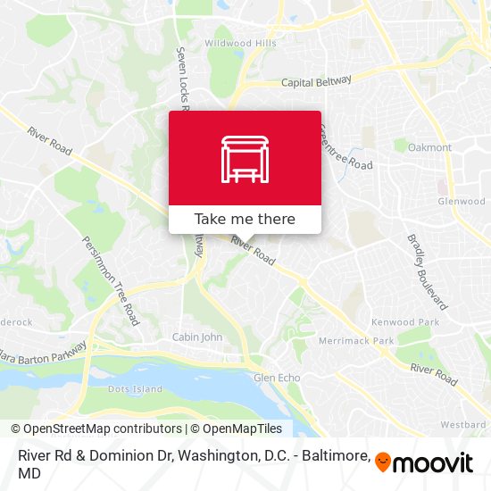 Mapa de River Rd & Dominion Dr