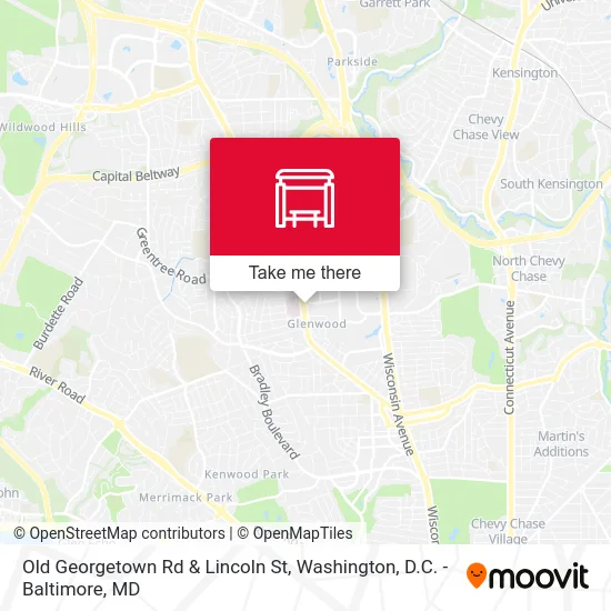 Old Georgetown Rd & Lincoln St map