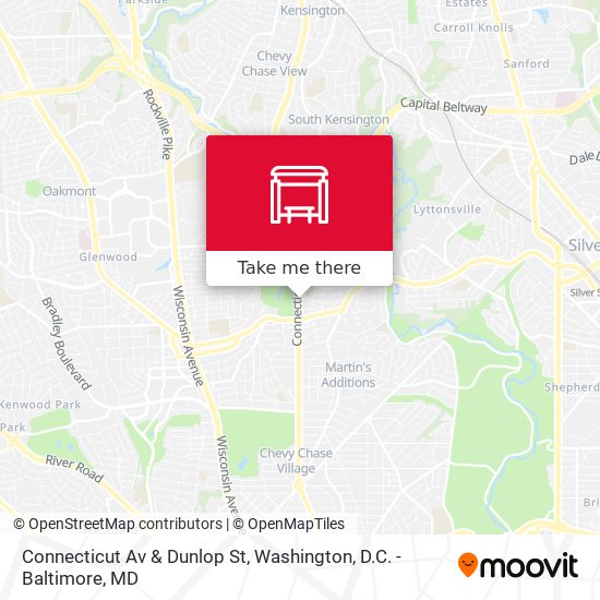 Mapa de Connecticut Av & Dunlop St