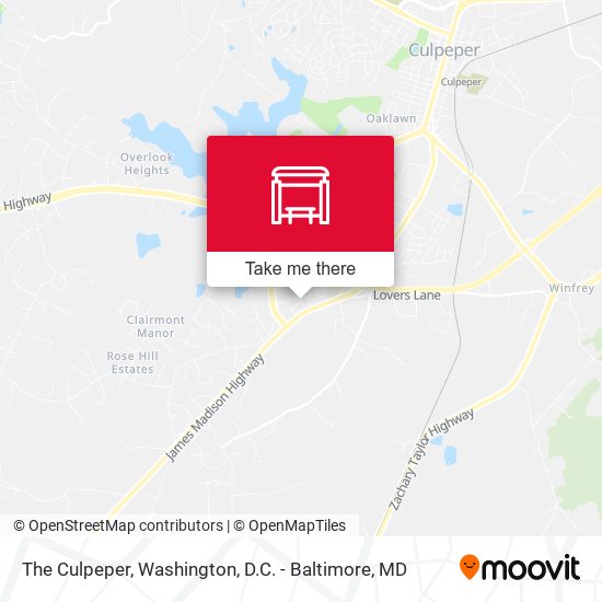 Mapa de The Culpeper