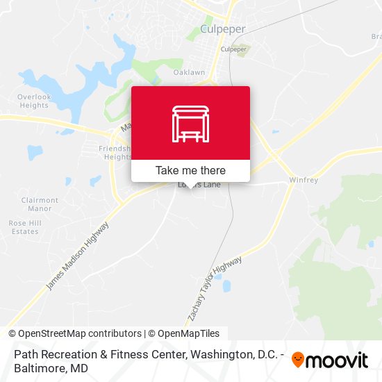 Mapa de Path Recreation & Fitness Center