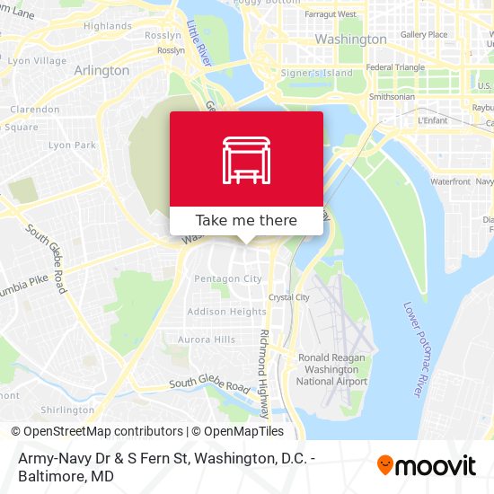 Mapa de Army-Navy Dr & S Fern St