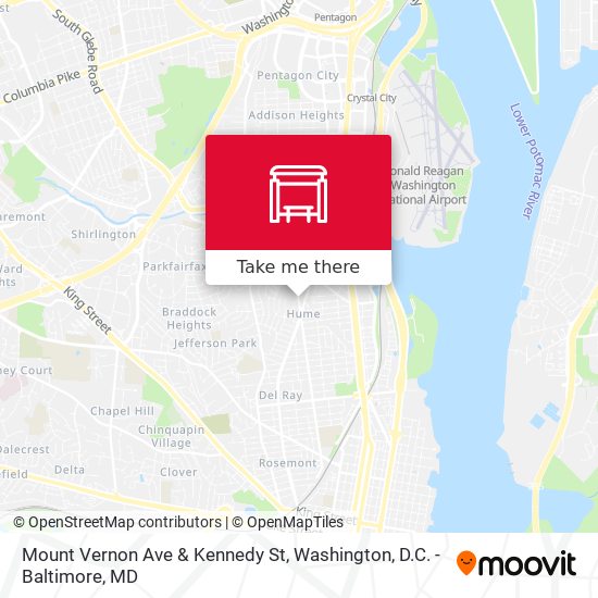 Mapa de Mount Vernon Ave & Kennedy St