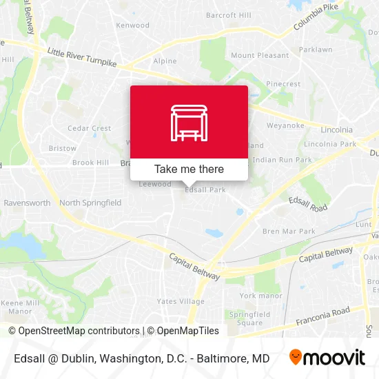 Mapa de Edsall @ Dublin