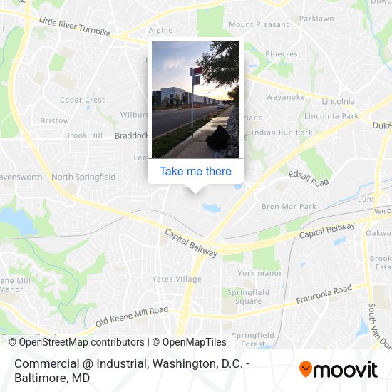 Commercial @ Industrial map