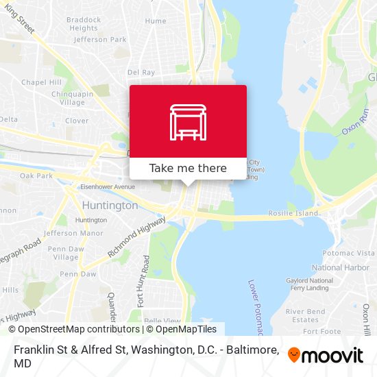Mapa de Franklin St & Alfred St