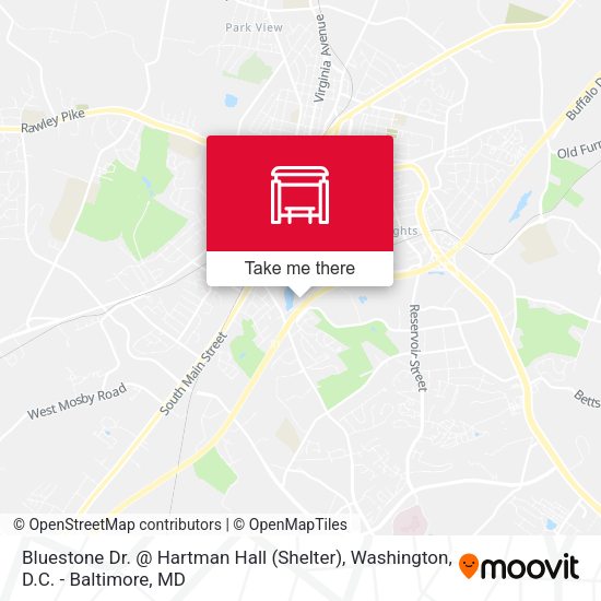 Mapa de Bluestone Dr. @ Hartman Hall (Shelter)