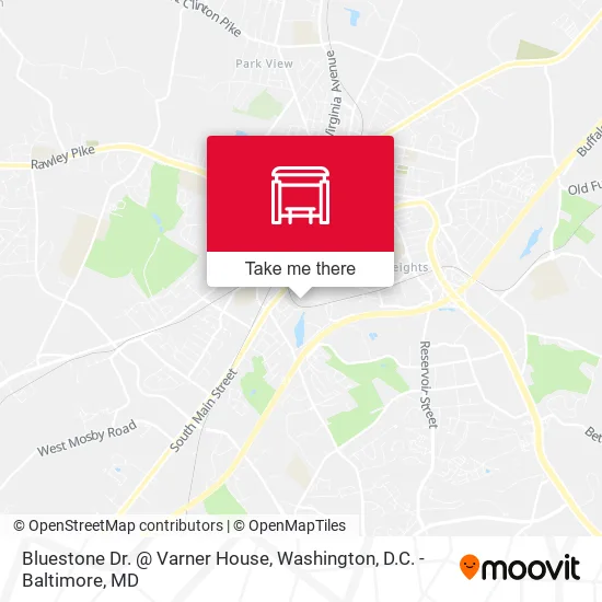 Bluestone Dr. @ Varner House map