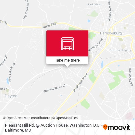 Pleasant Hill Rd. @ Auction House map