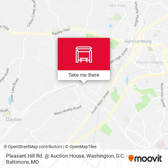 Pleasant Hill Rd. @ Auction House map