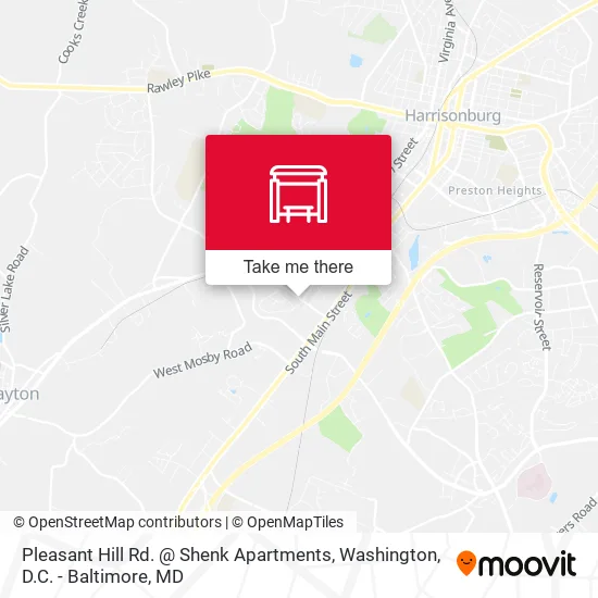 Pleasant Hill Rd. @ Shenk Apartments map