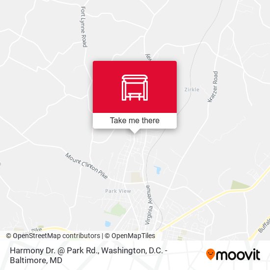 Harmony Dr. @ Park Rd. map