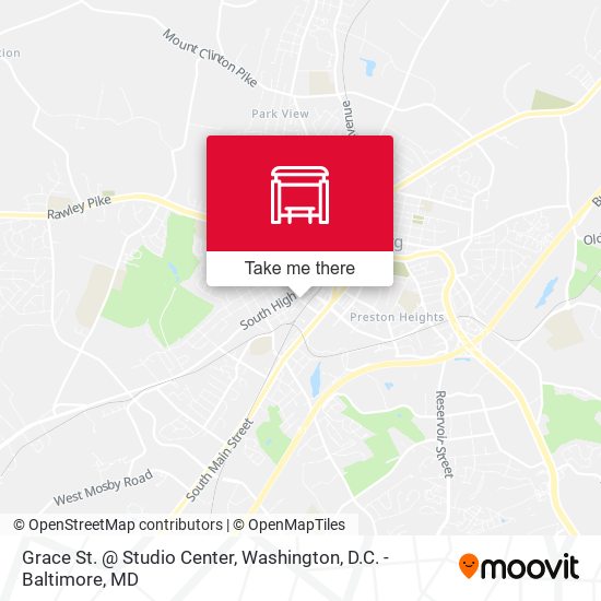 Grace St. @ Studio Center map