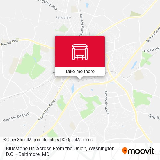Mapa de Bluestone Dr. Across From the Union
