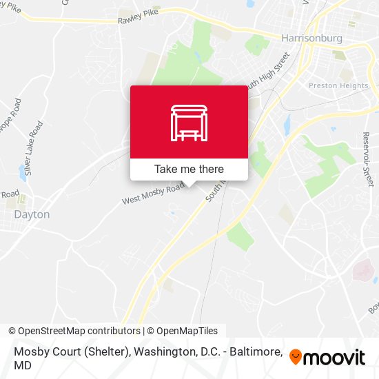 Mapa de Mosby Court (Shelter)