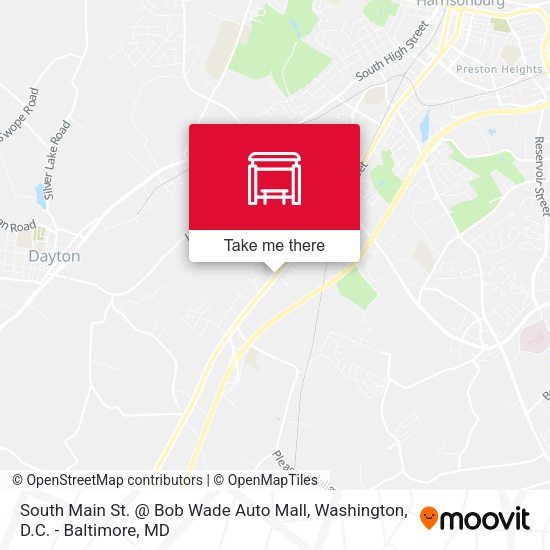 South Main St. @ Bob Wade Auto Mall map