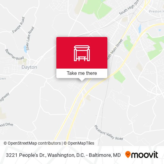 3221 People's Dr. map