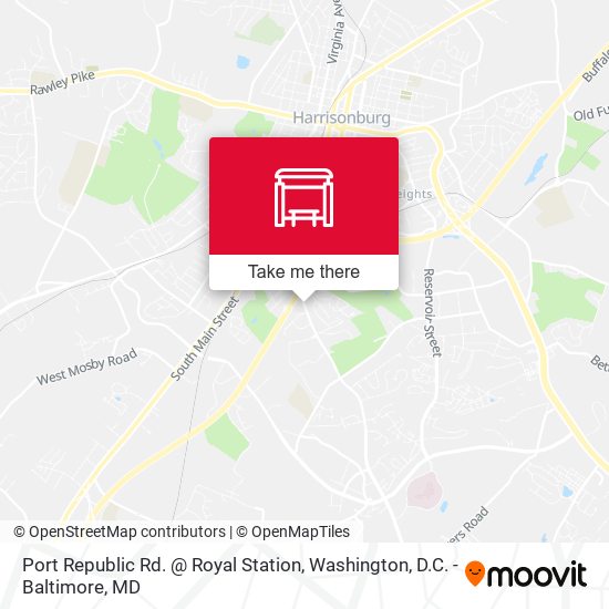 Port Republic Rd. @ Royal Station map