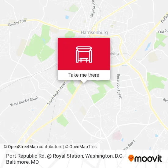 Mapa de Port Republic Rd. @ Royal Station
