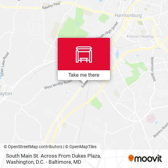 South Main St. Across From Dukes Plaza map