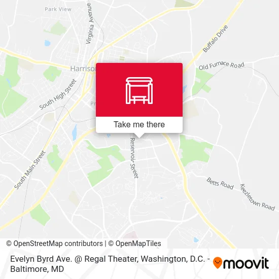Evelyn Byrd Ave. @ Regal Theater map