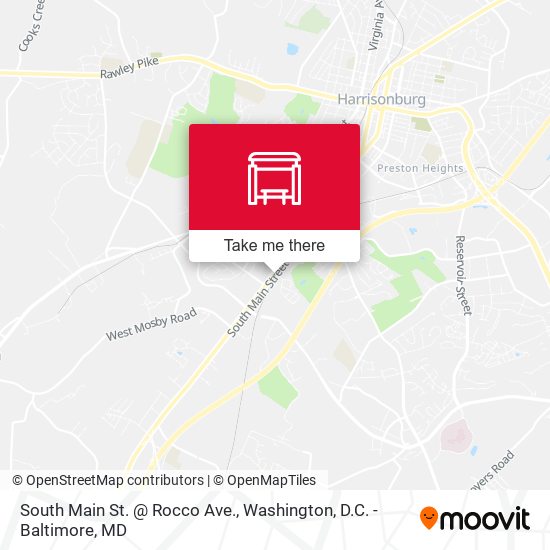 South Main St. @ Rocco Ave. map