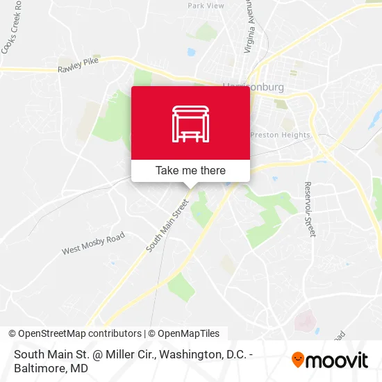 South Main St. @ Miller Cir. map