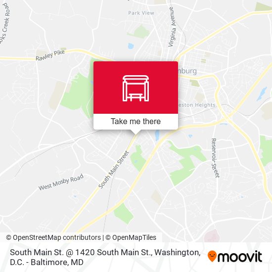 South Main St. @ 1420 South Main St. map