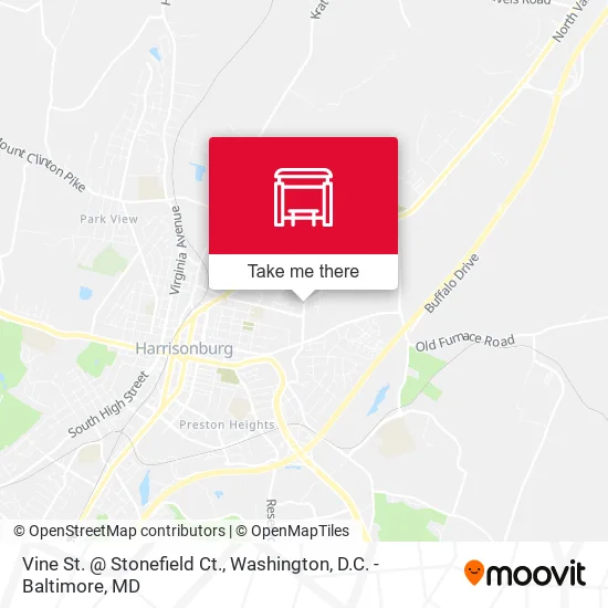 Vine St. @ Stonefield Ct. map