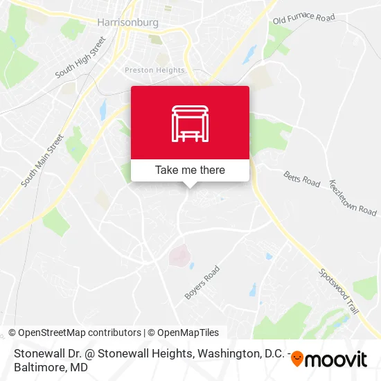 Stonewall Dr. @ Stonewall Heights map