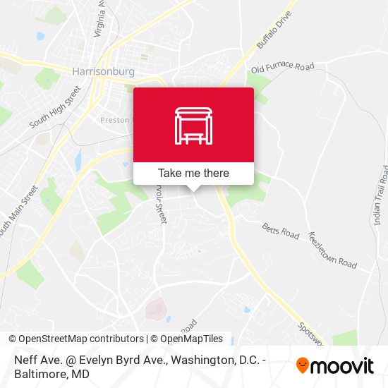 Neff Ave. @ Evelyn Byrd Ave. map